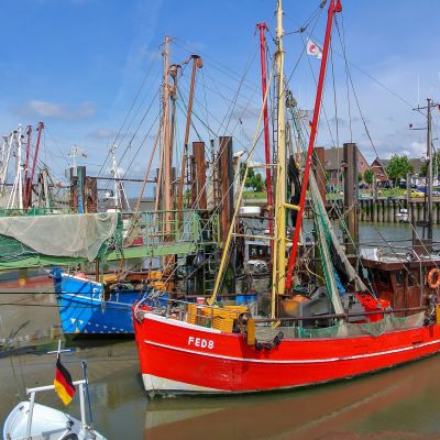 Fedderwardersieler Hafen in Butjadingen